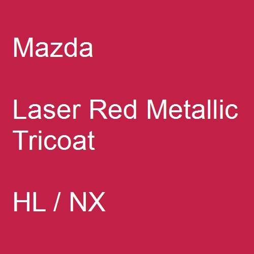 Mazda, Laser Red Metallic Tricoat, HL / NX.